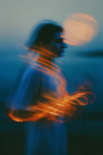Ethereal Luminescent Motion moodboard — generate AI images in this style