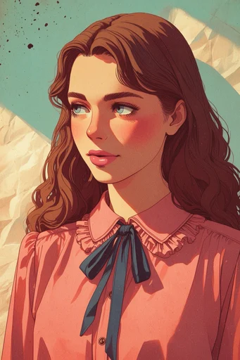 Sun-Drenched Illustrative Mediterranean style reference image — painterly texture