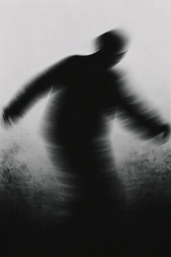 Spectral Monochrome Noir moodboard — generate AI images in this style