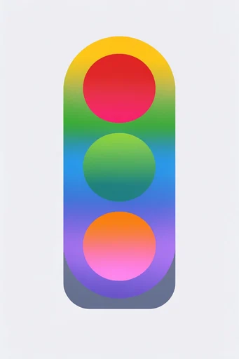 Vibrant Psychedelic Minimalism style reference image — psychedelic minimalism