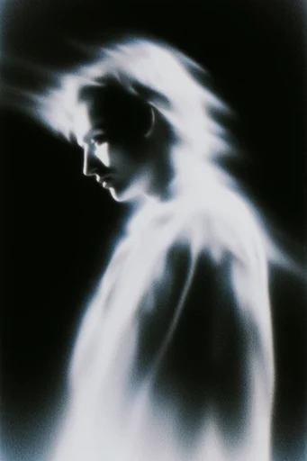 Spectral Luminescent Noir moodboard — generate AI images in this style