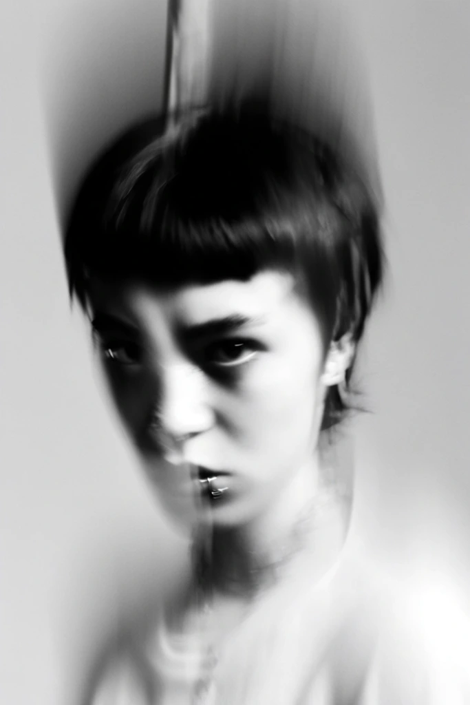 Ethereal Kinetic Noir style AI image example 1