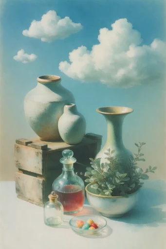 Ethereal Surrealist Dreamscapes style reference image — surrealism