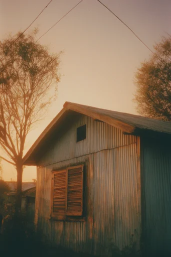 Nostalgic Golden Pastoral style AI image example 4