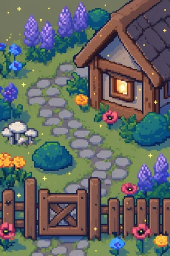 Cozy Isometric Miniatures style reference image — stylized world-building