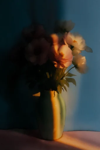 Cinematic Chiaroscuro Noir style reference image — rim lighting
