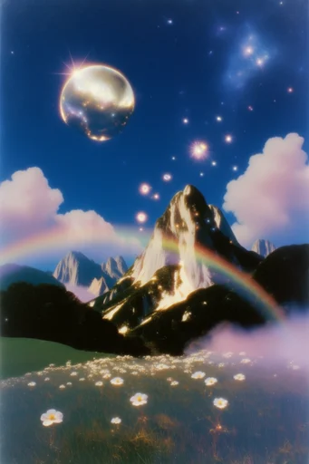 Luminous Cosmic Dreamscapes style reference image — surreal dreamscape