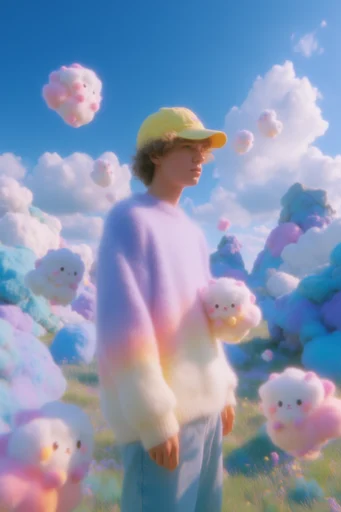 Surreal Pastel Dreamcore moodboard — generate AI images in this style