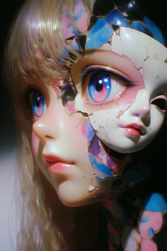 Hyper-Tactile Surrealist Beauty style reference image — vibrant jewel-toned palette