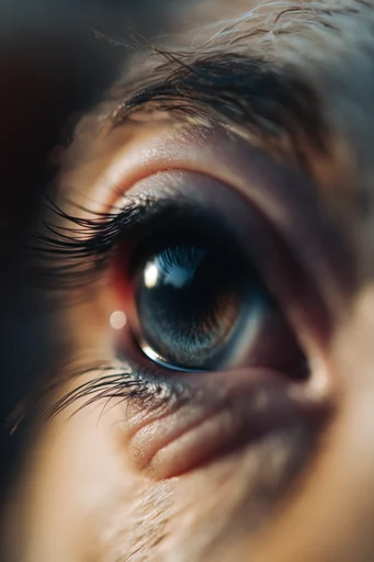 Luminous Ocular Macro style AI image example 3