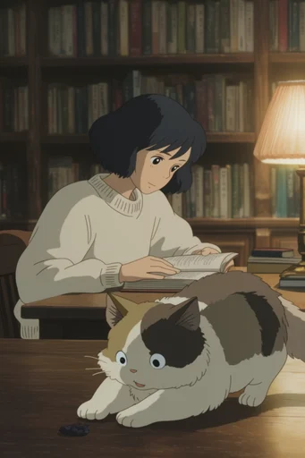Nostalgic Cel Animation style reference image — 90s anime cel style
