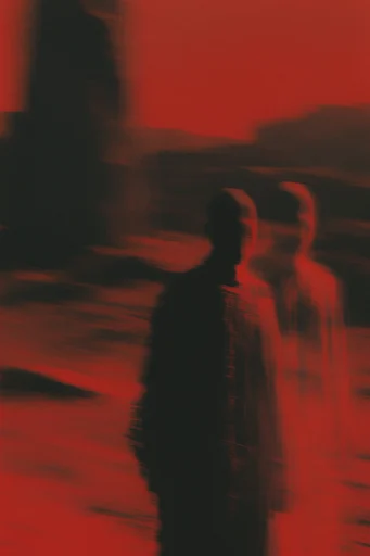 Crimson Noir Surrealism moodboard — generate AI images in this style