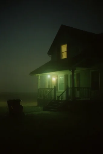 Cinematic Liminal Noir style AI image example 4
