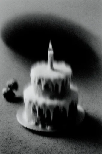 Spectral Analog Noir style reference image — ghostly silhouettes