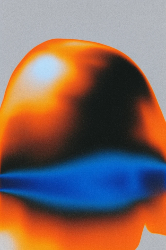 Spectral Thermal Minimalism style AI image example 2