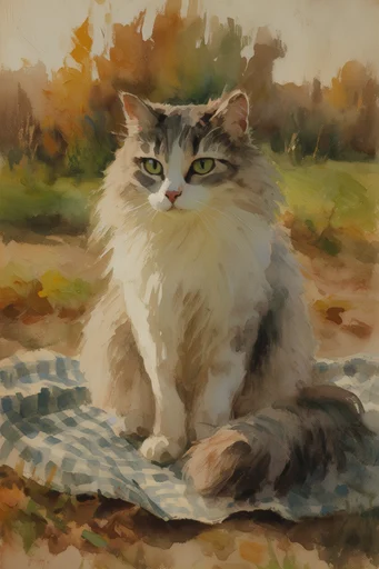 Luminous Impasto Pastoral style reference image — warm earthy palette