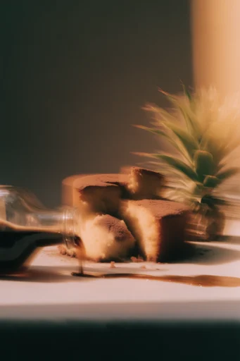 Kinetic Amber Nocturne style reference image — high contrast