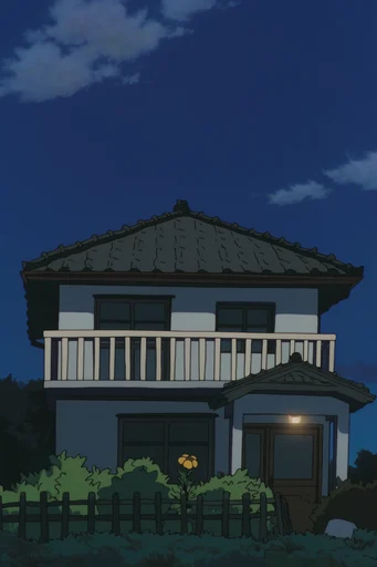 Nostalgic Retro Anime style AI image example 4
