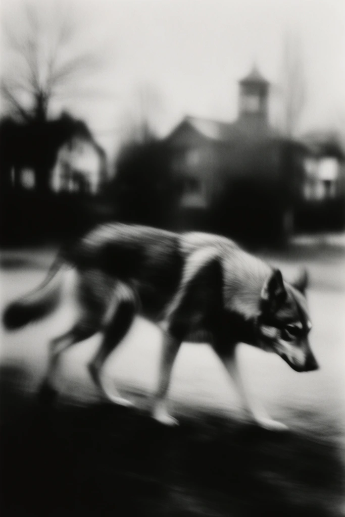 Spectral Analog Noir style AI image example 3