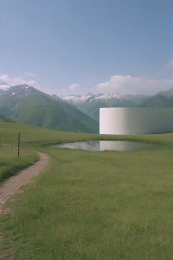 Surreal Pastoral Minimalism style reference image — minimalist surrealism