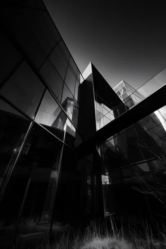 Monolithic Brutalist Vertigo style reference image — imposing scale