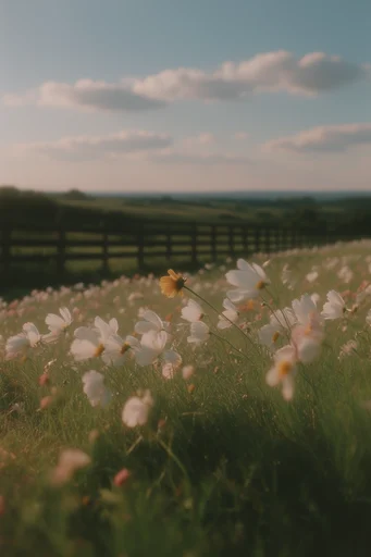 Nostalgic Cinematic Solitude style reference image — dreamy atmosphere