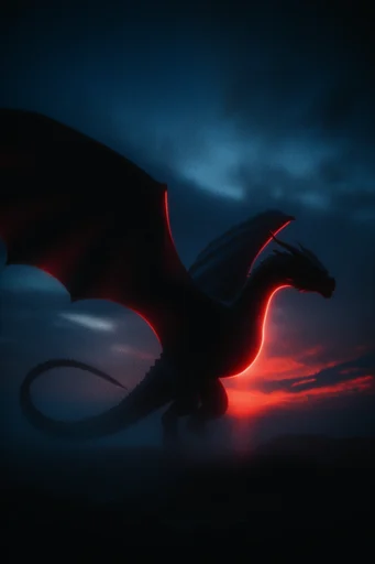 Cinematic Crimson Noir style reference image — low-key noir lighting