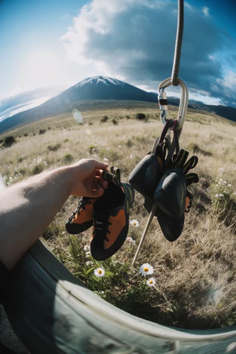 Dynamic Fisheye Action style AI image example 2