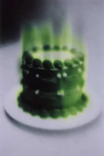 Luminescent Spectral Noir style reference image — airbrushed ink bleed