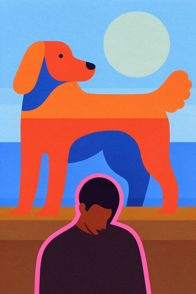 Graphic Pop Surrealism style AI image example 3