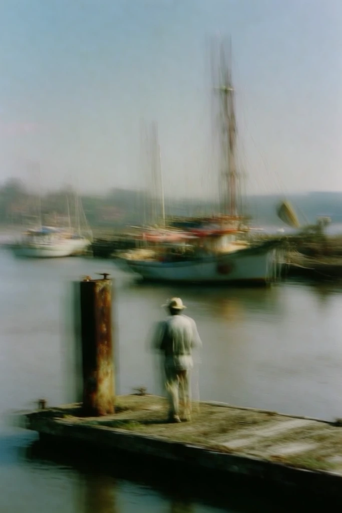 Kinetic Nostalgic Blur style AI image example 2