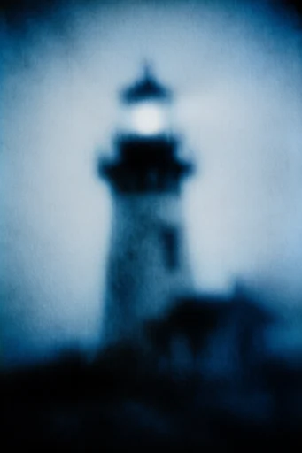 Spectral Cobalt Nocturne style reference image — dreamlike atmospheric haze