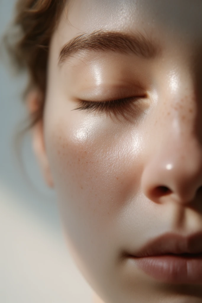 Ethereal Minimalist Portraiture style AI image example 2