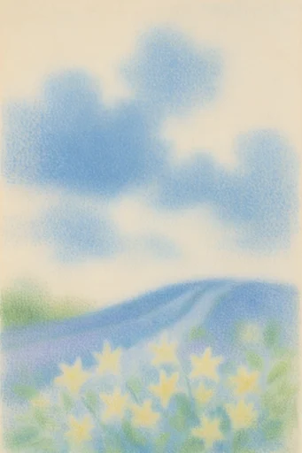 Ethereal Tonalist Minimalism style reference image — stippled texture