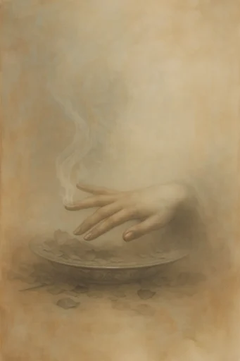 Timeless Sepia Allegory style reference image — classical oil painting