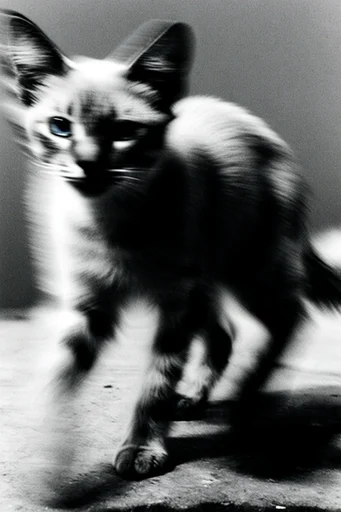 Kinetic Spectral Noir style reference image — haunting noir atmosphere