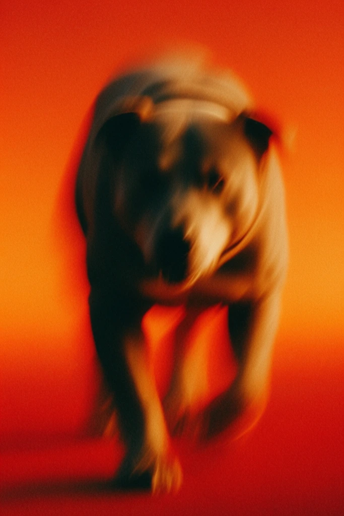 Spectral Amber Motion style AI image example 3