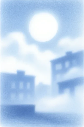 Ethereal Cobalt Reverie style reference image — monochromatic blue palette