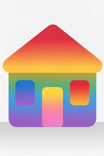 Vibrant Psychedelic Minimalism style AI image example 4