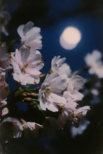 Nocturnal Twilight Melancholy style reference image — chromatic aberration
