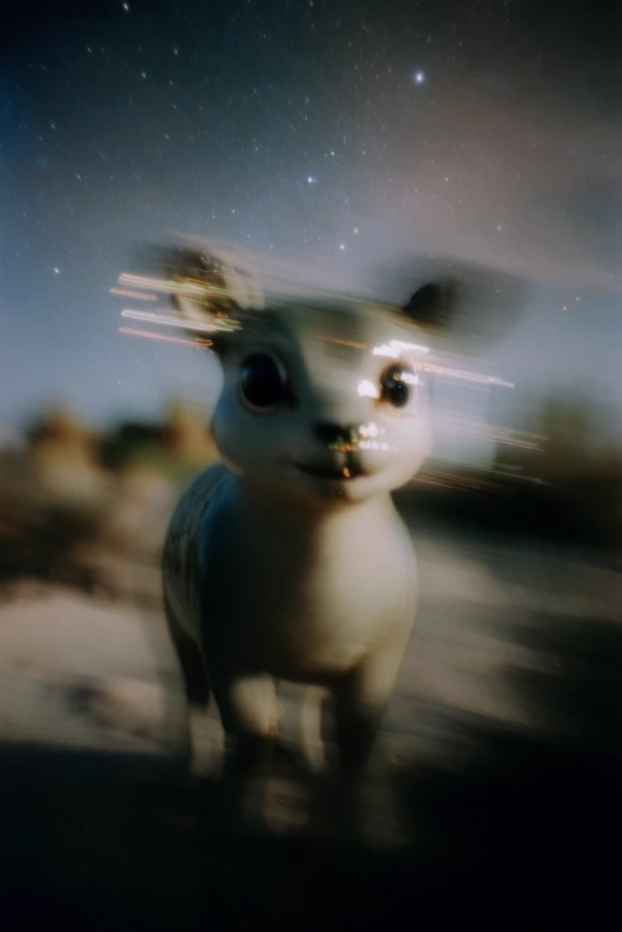 Kinetic Blur Narrative style AI image example 3