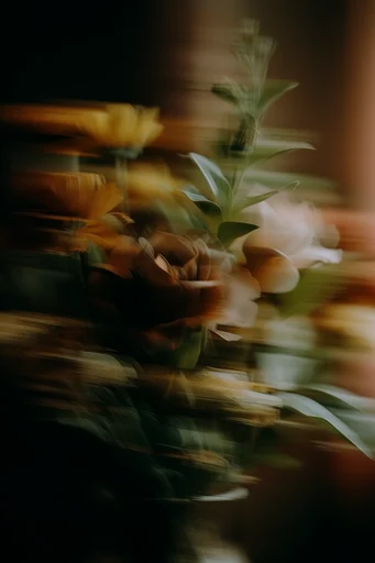 Spectral Kinetic Chiaroscuro style reference image — digital glitch