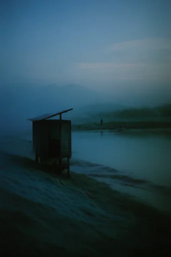 Spectral Twilight Surrealism style reference image — ethereal teal atmosphere