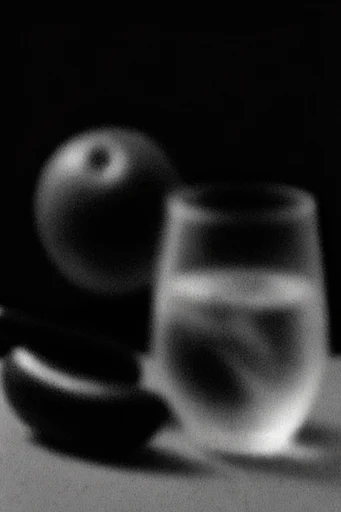 Spectral Nocturnal Grain style reference image — bioluminescent glow