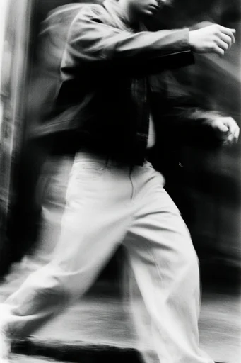 Spectral Kinetic Noir moodboard — generate AI images in this style