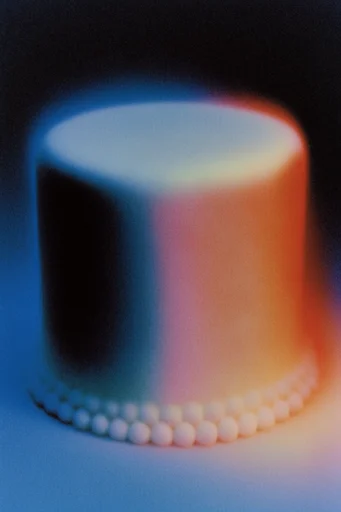 Ethereal Chromatic Noir style reference image — tactile noise texture