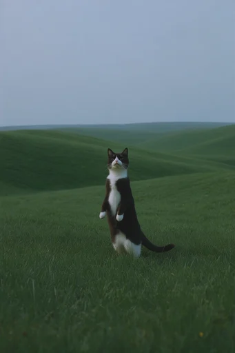Ethereal Pastoral Minimalism style reference image — atmospheric haze