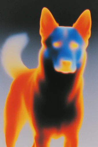 Luminescent Thermal Etherealism style reference image — lo-fi surrealism