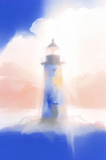 Ethereal Pastel Melancholia style reference image — soft glowing halo effect