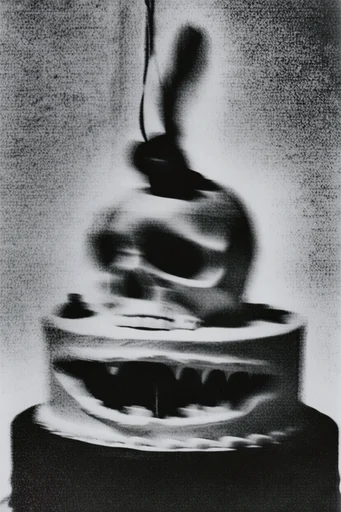 Kinetic Spectral Noir style reference image — bleeding highlights